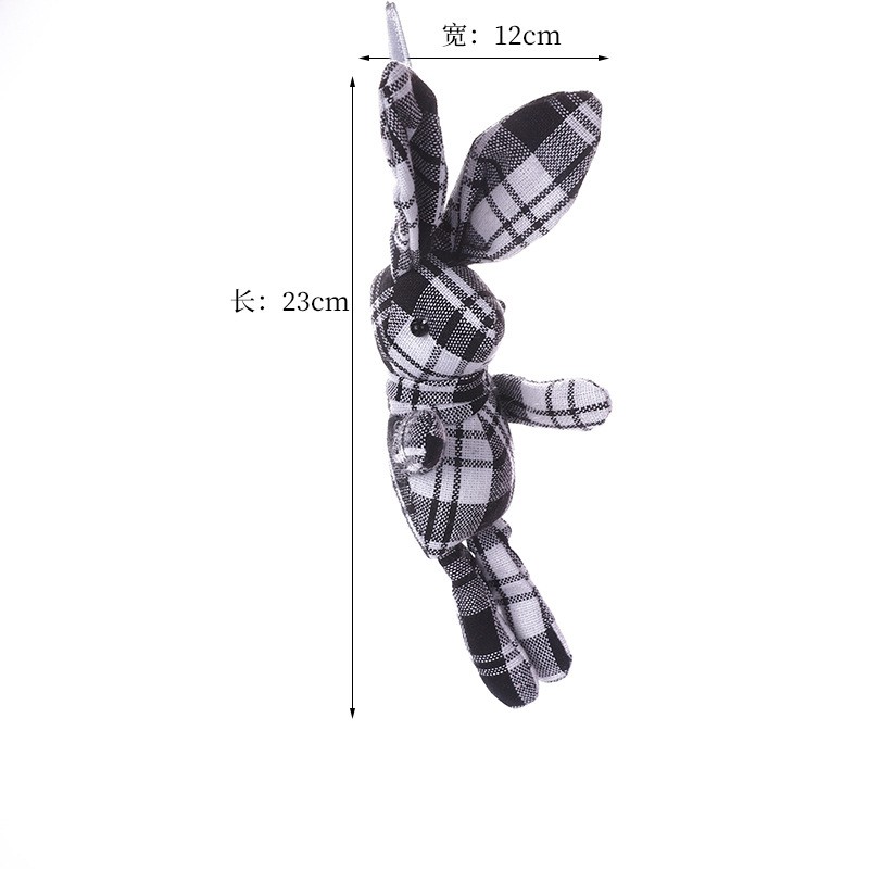许愿兔毛绒玩具挂件公仔玩偶婚庆节日小礼品厂家包邮复活节圣诞节装饰详情1