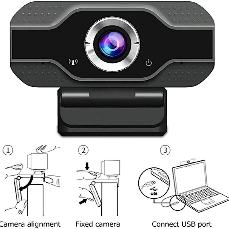 1080P网络高清摄像头带内置麦克风电脑笔记本USB即插即用免驱视频详情图14