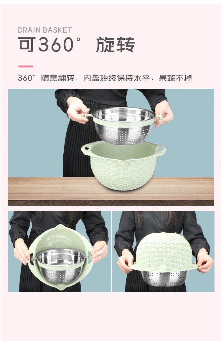 不锈钢沥水篮整套详情图17