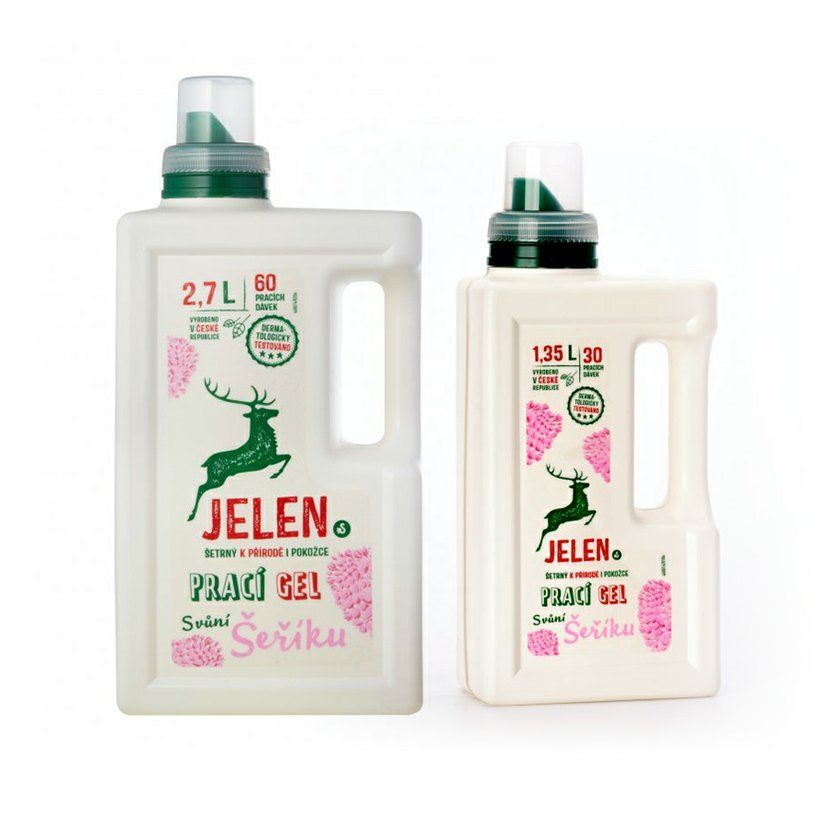 捷克鹿头牌JELEN洗衣液特添紫丁香2,7L产品图