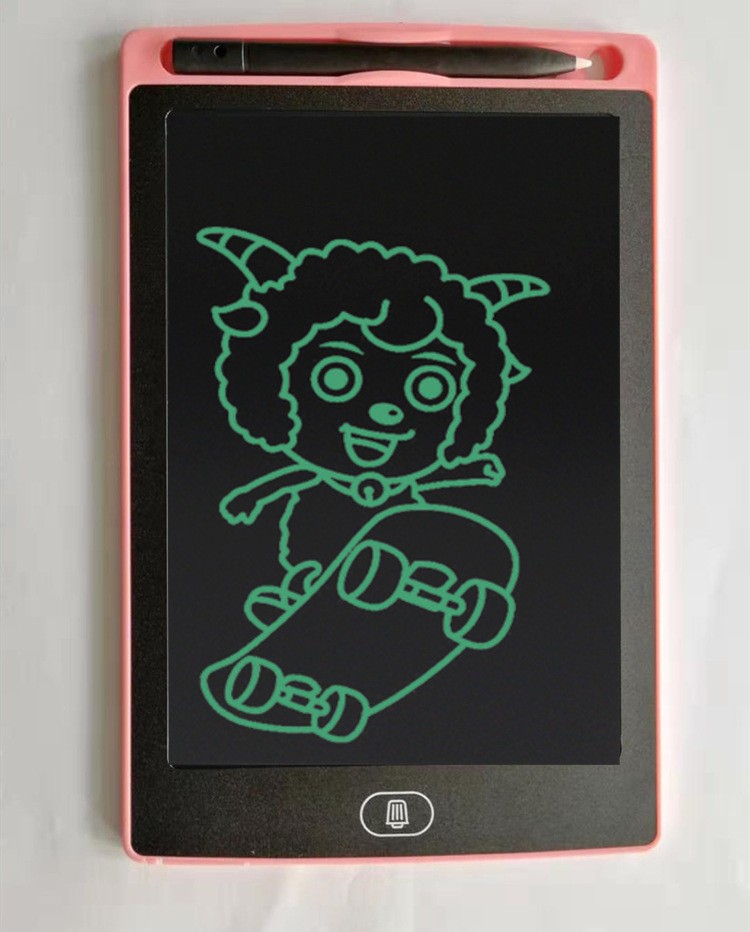 8.5-inch LCD liquid crystal writing board, children's drawing board, doodling drawing board, painting board, magnetic writing board detail image 12