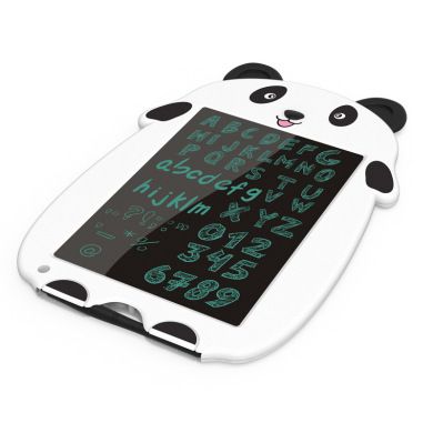 Manufacturer's Cartoon Panda 8.5-inch color LCD handwriting board, early education writing board, children's educational doodle drawing board details Picture