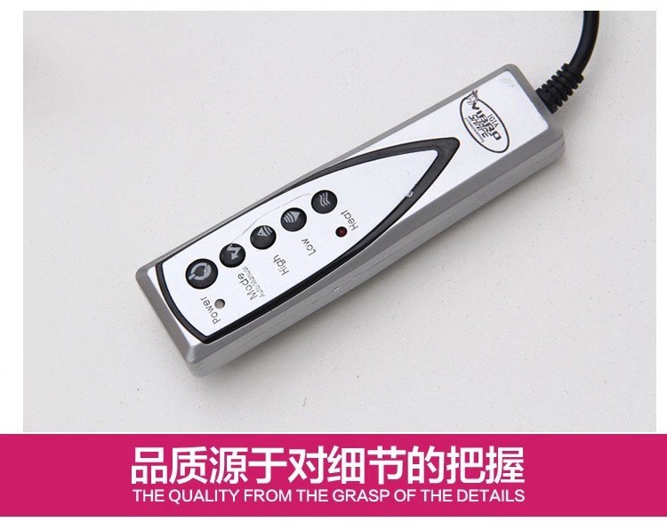 Single motor with heating massage belt detail image 9