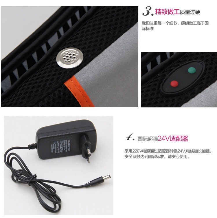 Single motor with heating massage belt detail image 12