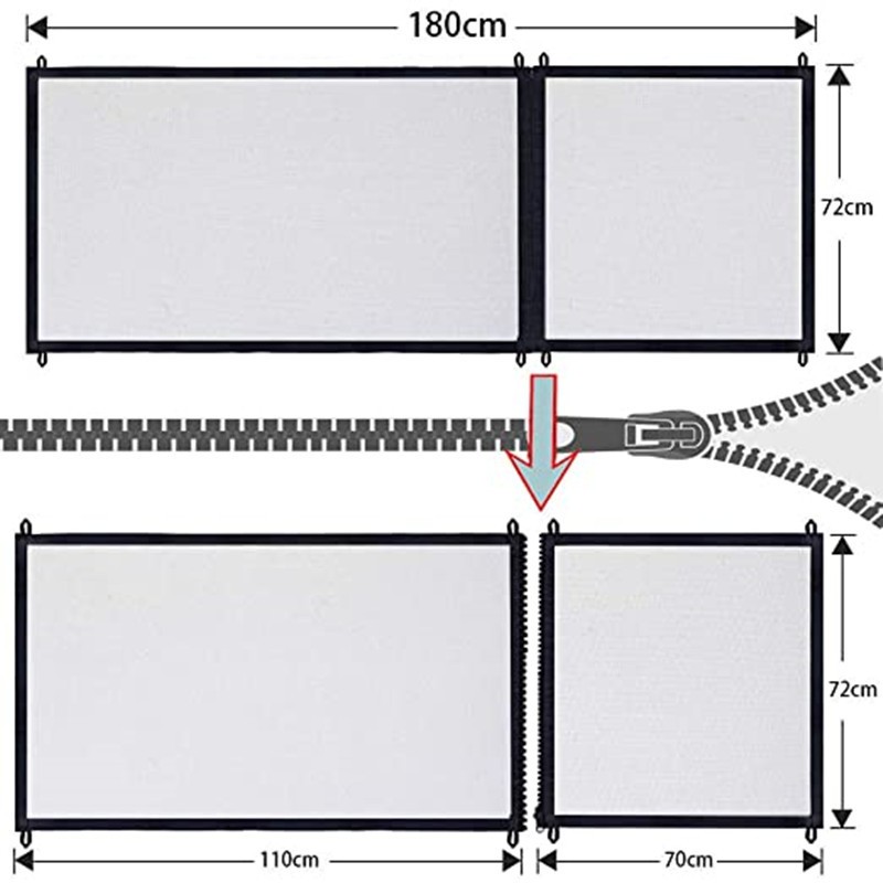 Pet safety door 180*72cm (without zipper) detail image 2