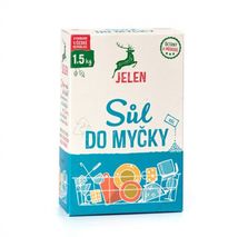 捷克鹿头牌JELEN洗碗机专用清洁盐1,5Kg