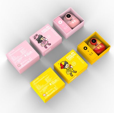 Dual-lens children's Polaroid print digital camera Mini SLR sports photography video camera toy Item Picture