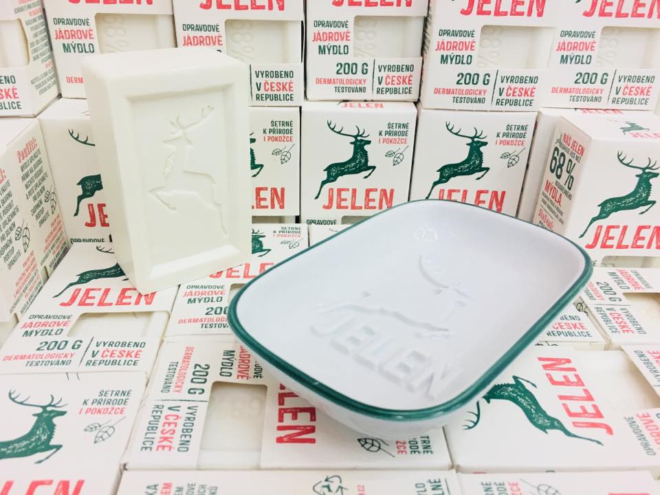 捷克鹿头牌JELEN衣物清洁皂200g产品图