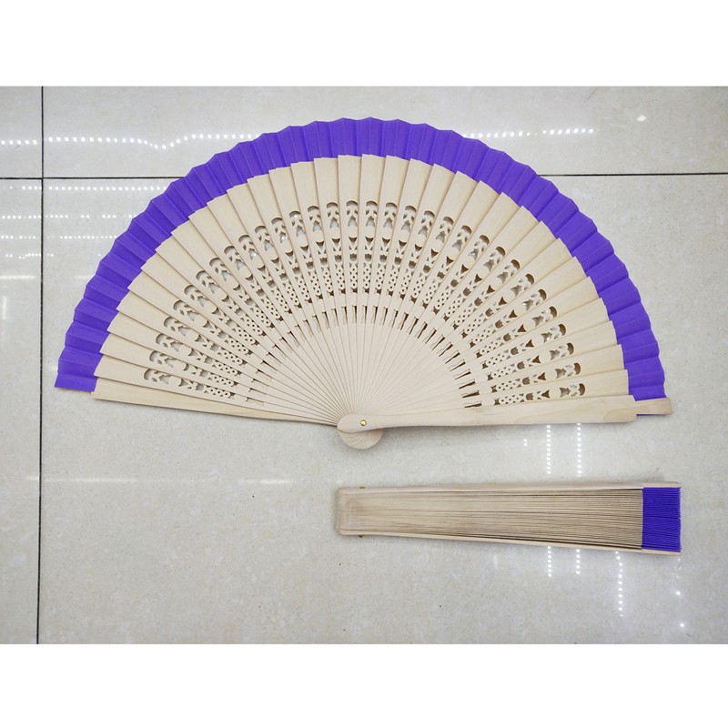 Spanish wooden fans, hand-painted wooden fans, folding fans, factory direct sales, customized advertising fans, hand-painted fans, dancing fans wholesale detail image 5
