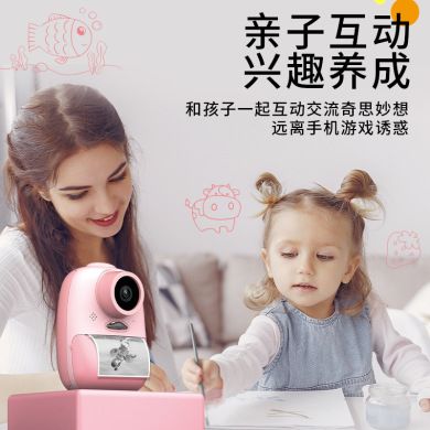 Dual-lens children's Polaroid print digital camera Mini SLR sports photography video camera toy Application Scenario