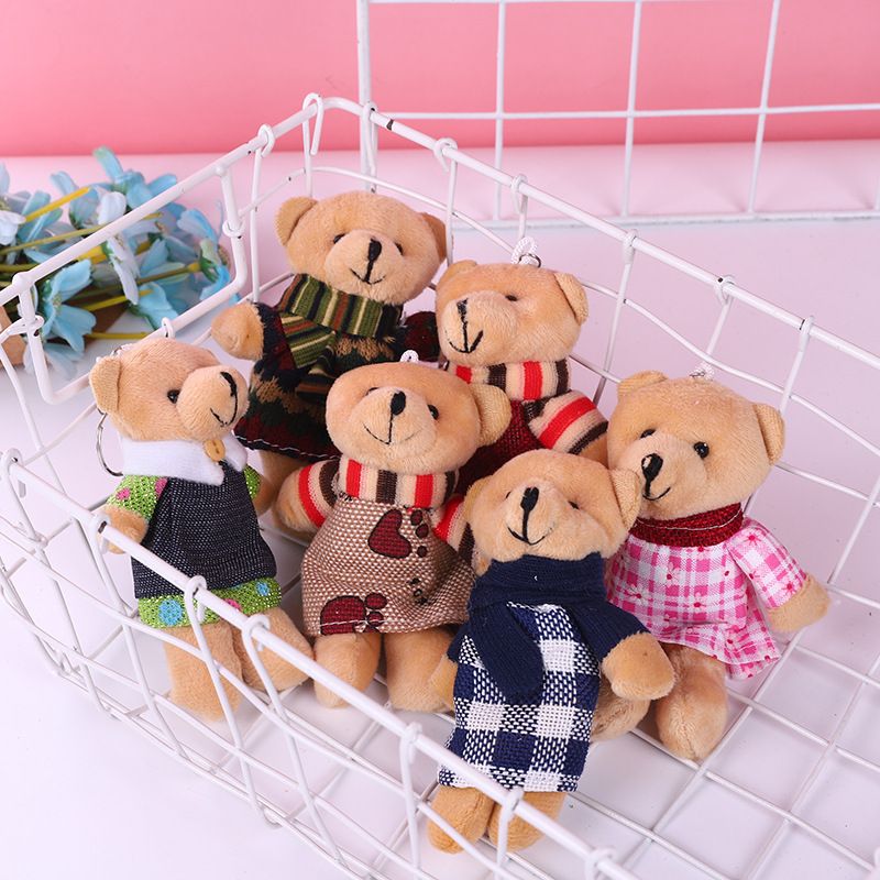 Plush toys, dolls, keychains, pendants, bear and rabbit wedding gifts, couple bears, factory direct sales with free shipping