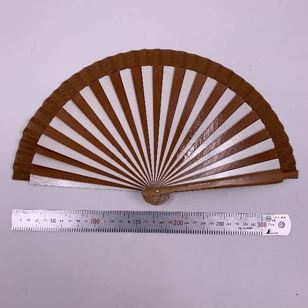 Dezhen 7-inch and 9-inch wooden eco-friendly wood fans in natural wood color, hand-painted fans, single-color color-matching fans detail image 10