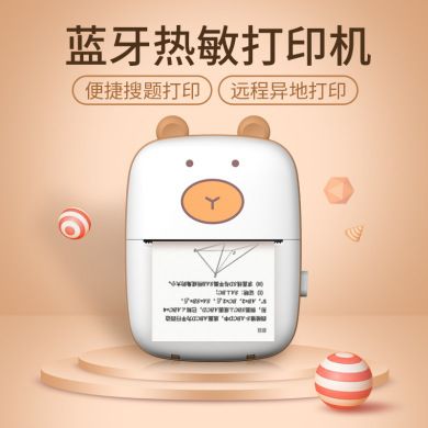 New student pocket error printer Barcode Sticky Note Thermal Polaroid Bluetooth portable mini photo details Picture