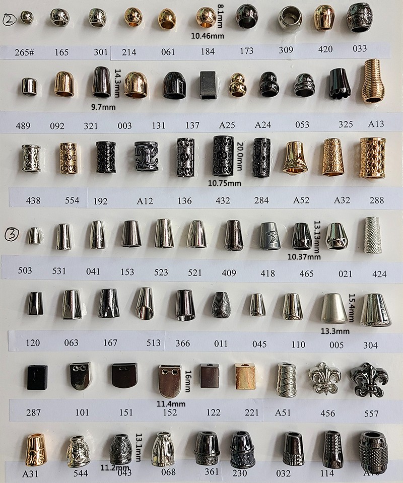 金属弹簧扣 金属吊钟装饰扣绳头绳至调节扣锌合金弹簧扣锌合金扣详情7