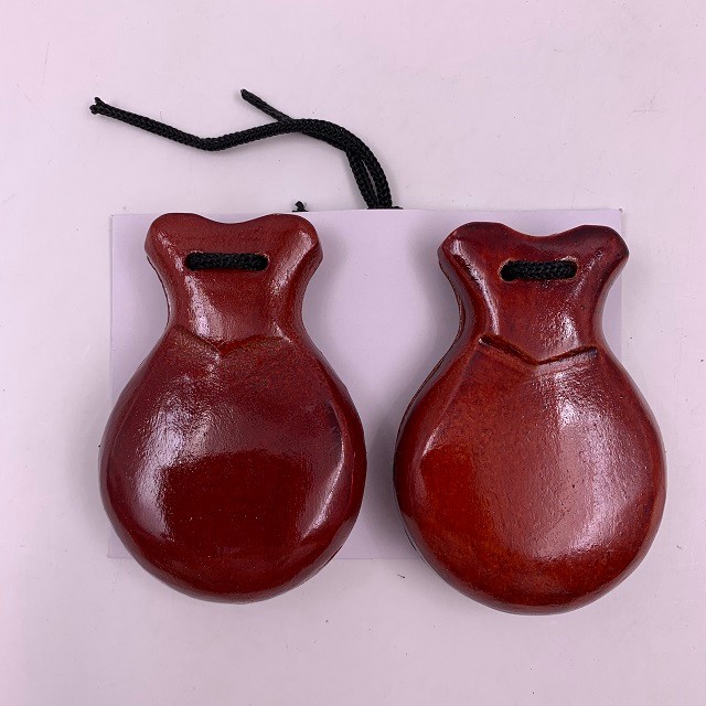 德祯   供应厂家打击乐器  西班牙光板响板  平板响板响拍详情图8