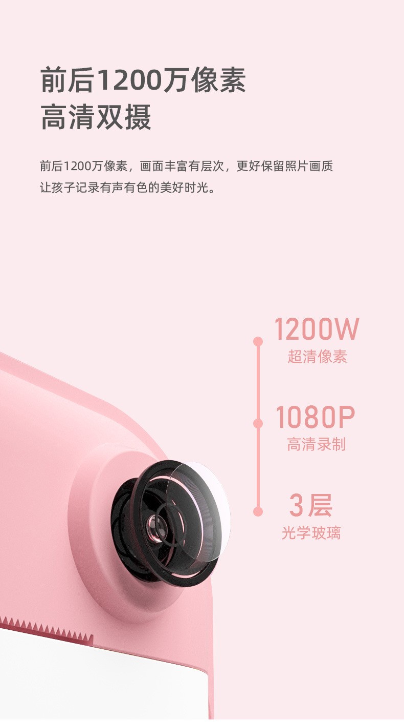 C3 Children's camera Polaroid, a digital camera that can take photos and print, is a new cross-border hit cartoon creative toy detail image 8