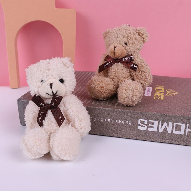 Factory direct sales with free shipping for popular joint bear rabbit, teddy bear, plush toy doll, Mihu doll, pineapple bear, wishing rabbit pendant details Picture