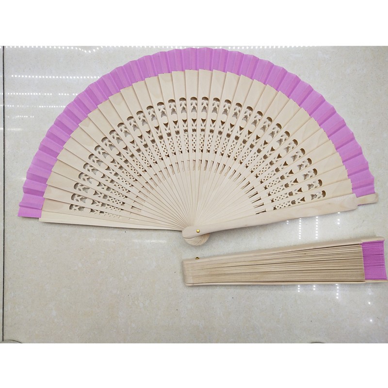 Spanish wooden fans, hand-painted wooden fans, folding fans, factory direct sales, customized advertising fans, hand-painted fans, dancing fans wholesale detail image 3