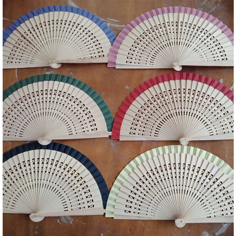 Spanish wooden fans, hand-painted wooden fans, folding fans, factory direct sales, customized advertising fans, hand-painted fans, dancing fans wholesale Item Picture