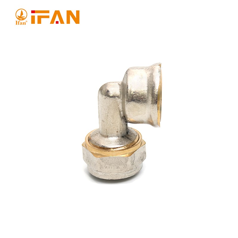 IFAN 01款铜接头 Female Elbow L18×1/2"F详情图2