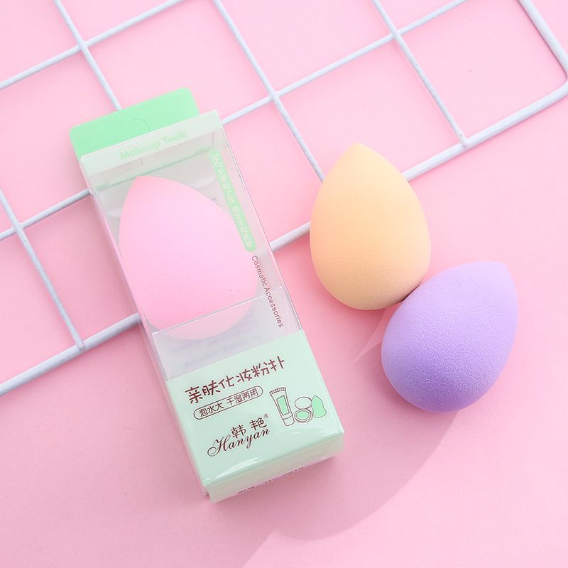 水滴化妆气垫粉扑韩艳0618 美妆蛋 化妆蛋 彩妆蛋 海绵蛋美妆工具细节图