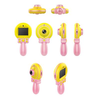 C2 Magic Stick Kids Camera Dual camera flash Cartoon camcorder Handheld toy video camera