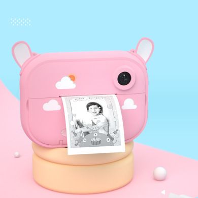 Cross-border new products can print polaroid children's camera Thermal digital camera cartoon polaroid camera Specification drawing