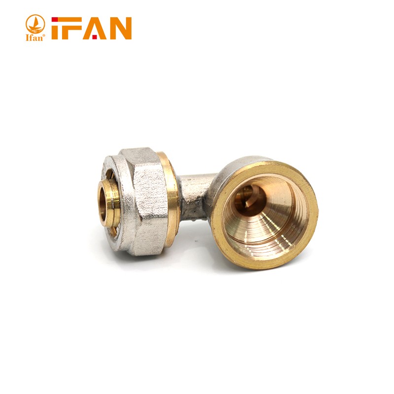 IFAN 01款铜接头 Female Elbow L18×1/2"F详情图3