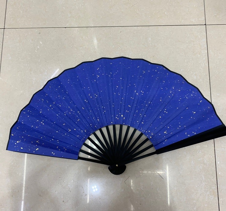 10寸男扇 绢扇子折扇 宣纸扇 广告扇潮语扇扇子网红文字扇写字扇详情图8