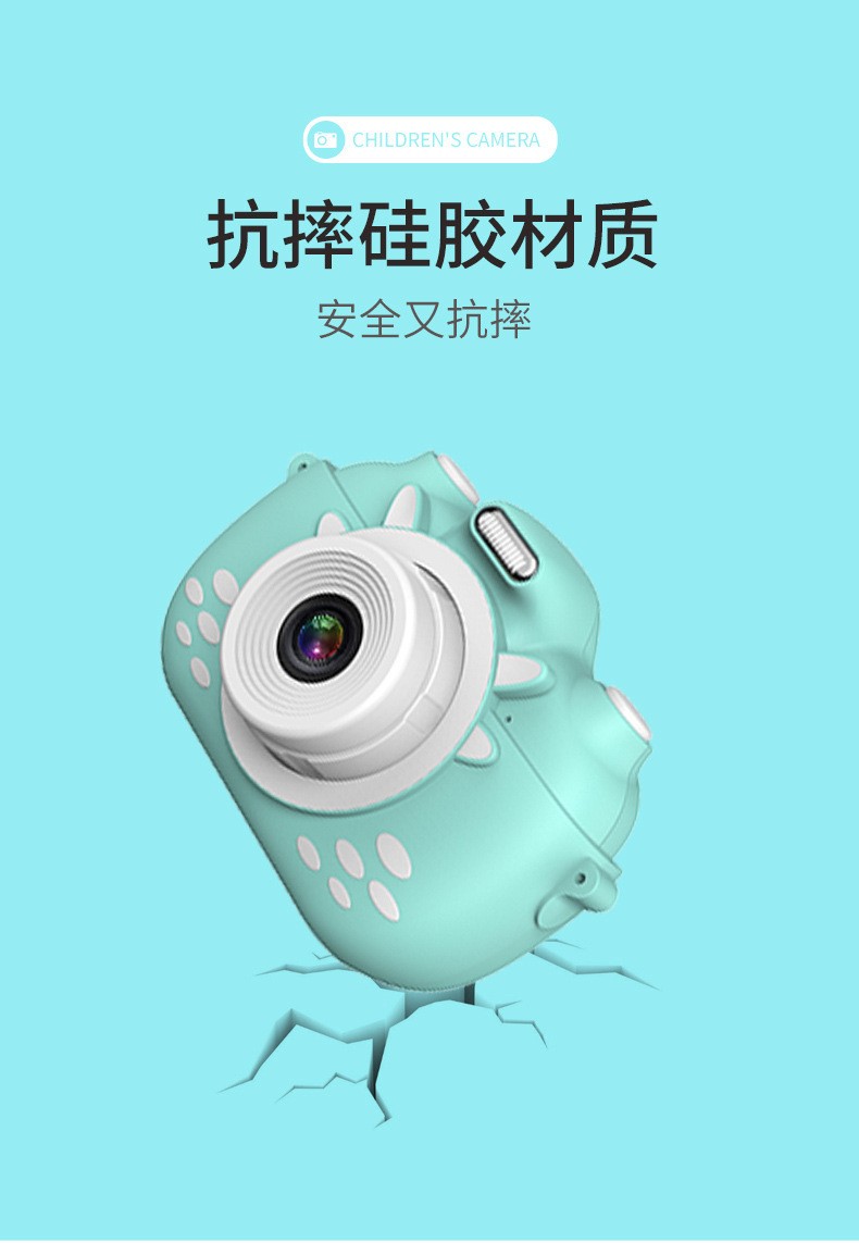 新款WIFI儿童相机2800W双镜头照相机迷你卡通3.0触摸屏数码照相机详情图12