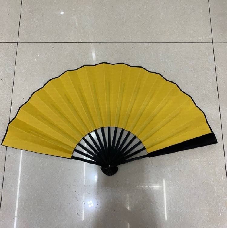 10寸男扇 绢扇子折扇 宣纸扇 广告扇潮语扇扇子网红文字扇写字扇详情图5