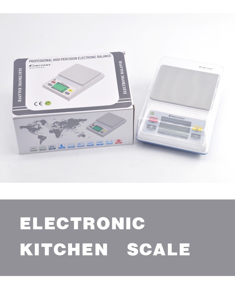[Constant-653C] Electronic jewelry scale, laboratory balance, high-precision weight scale, green backlight display detail image 2