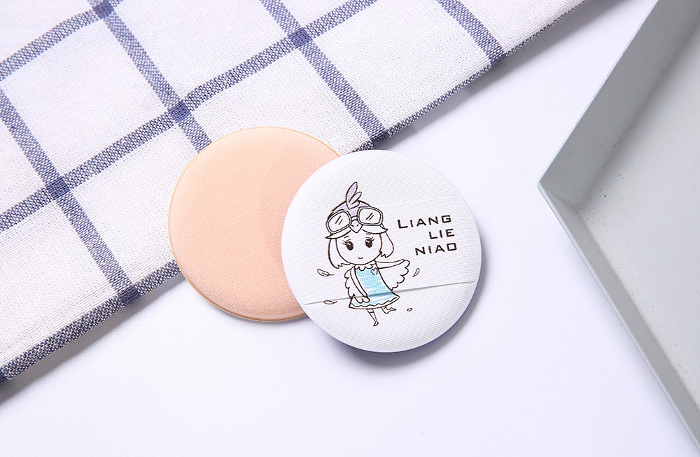 韩艳化妆棉海绵散粉通用干湿两用气垫BB粉扑0623化妆工具批发详情图1