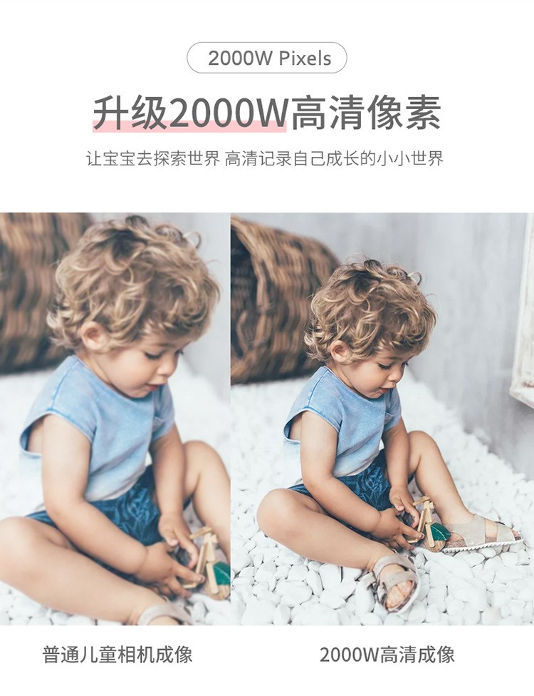 New product A100 children's digital camera, high-definition cartoon photography, cartoon boys' and girls' toy camera, cross-border direct sales detail image 9