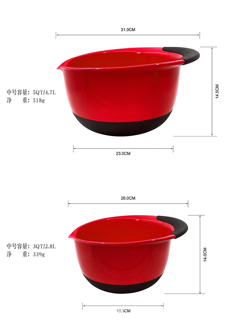 Whipping bowl set detail image 9