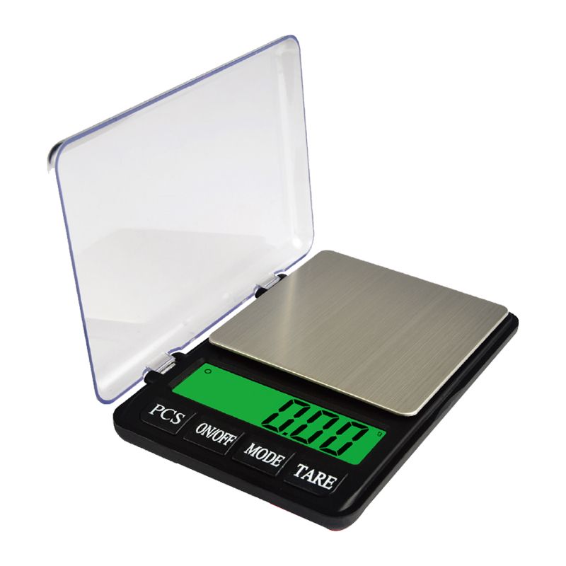 Constant-640C green backlit screen display household electronic jewelry scale, baking scale, gold gram weight scale details Picture