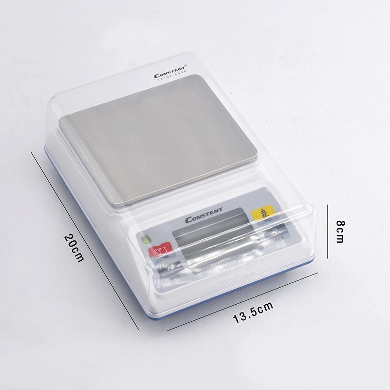 [Constant-653C] Electronic jewelry scale, laboratory balance, high-precision weight scale, green backlight display details Picture