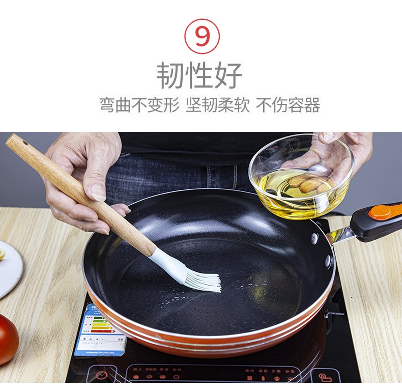 A 11-piece set of silicone kitchenware for pasta grabs detail image 5