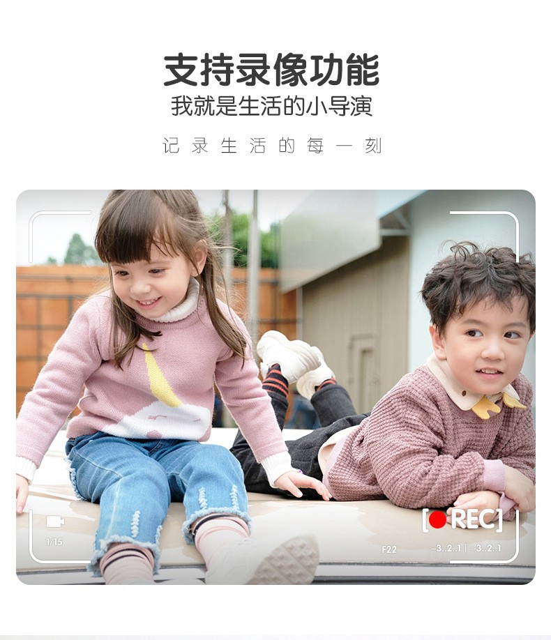 Wholesale of cross-border new cartoon children's mini digital camera, small single-lens reflex cat dual-lens camera toys detail image 9
