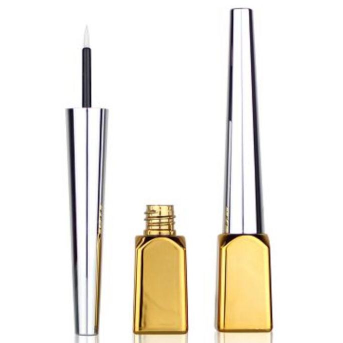 Eh-13 Eyeliner Tube Cosmetics Bottle Packaging Bottle Yellow Bright Gold Tube