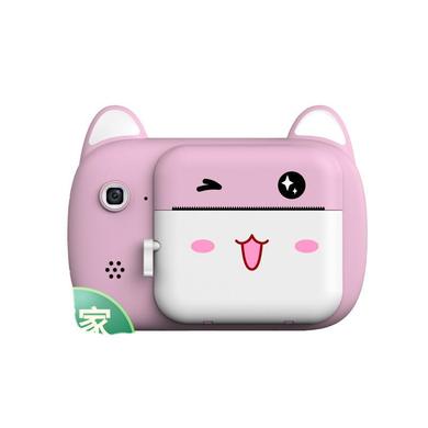 2020 new children's camera Polaroid double lens fun toy photo printing puzzle cartoon digital camera Item Picture