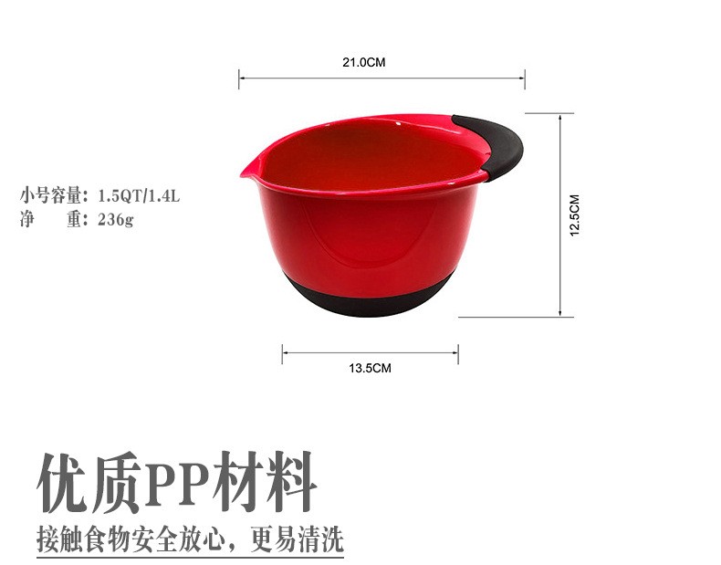 Whipping bowl set detail image 3
