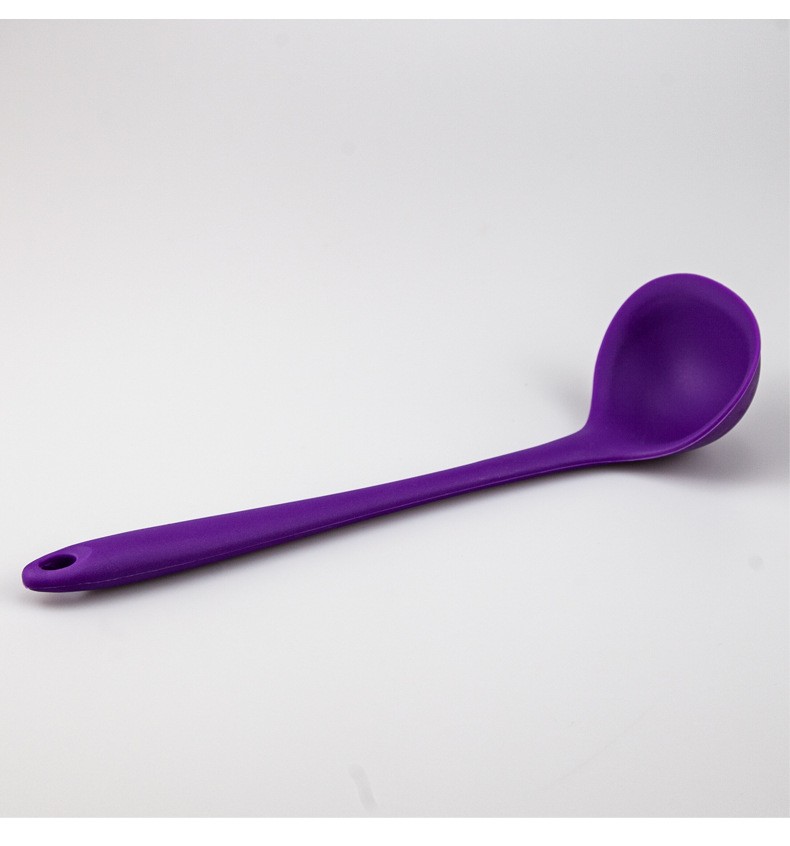 Silicone small soup spoon detail image 7