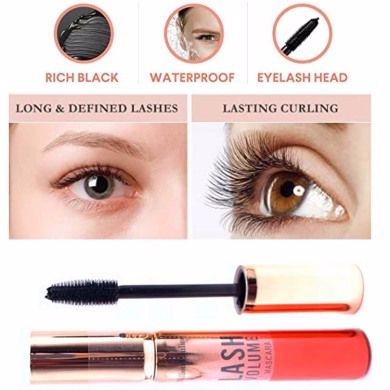 The new waterproof, long-lasting, slender and thick mascara from Million Lotus is easy to apply and does not smudge details Picture