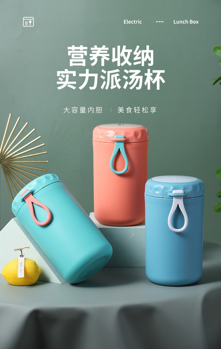 Stainless steel insulated soup cup 750ml sealed leak-proof cup, stewing pot, office worker breakfast porridge cup, portable cup -8 detail image 1