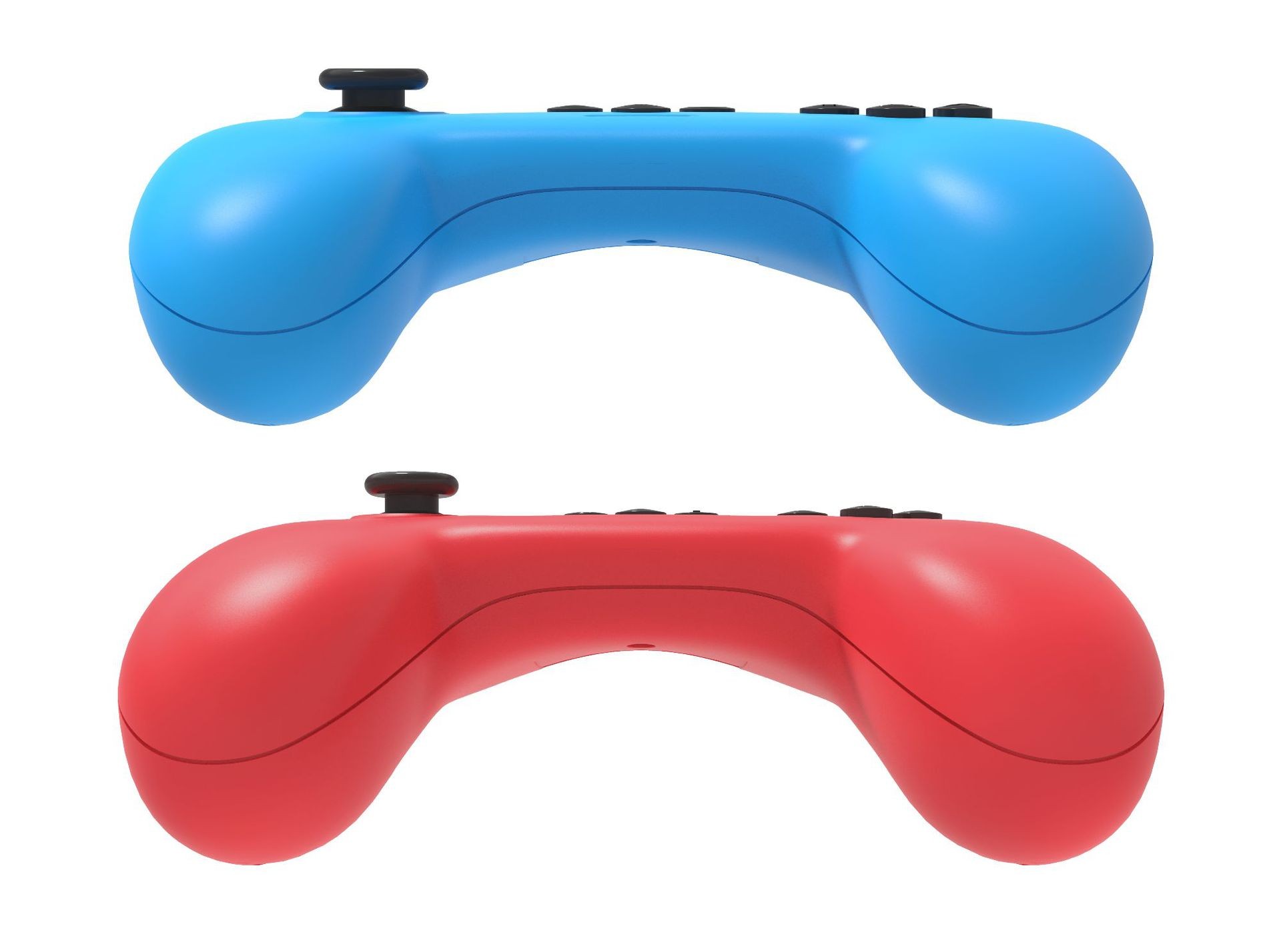 switch pro无线蓝牙游戏手柄NS lite迷你握把手把 双振动喷橡胶油详情图12