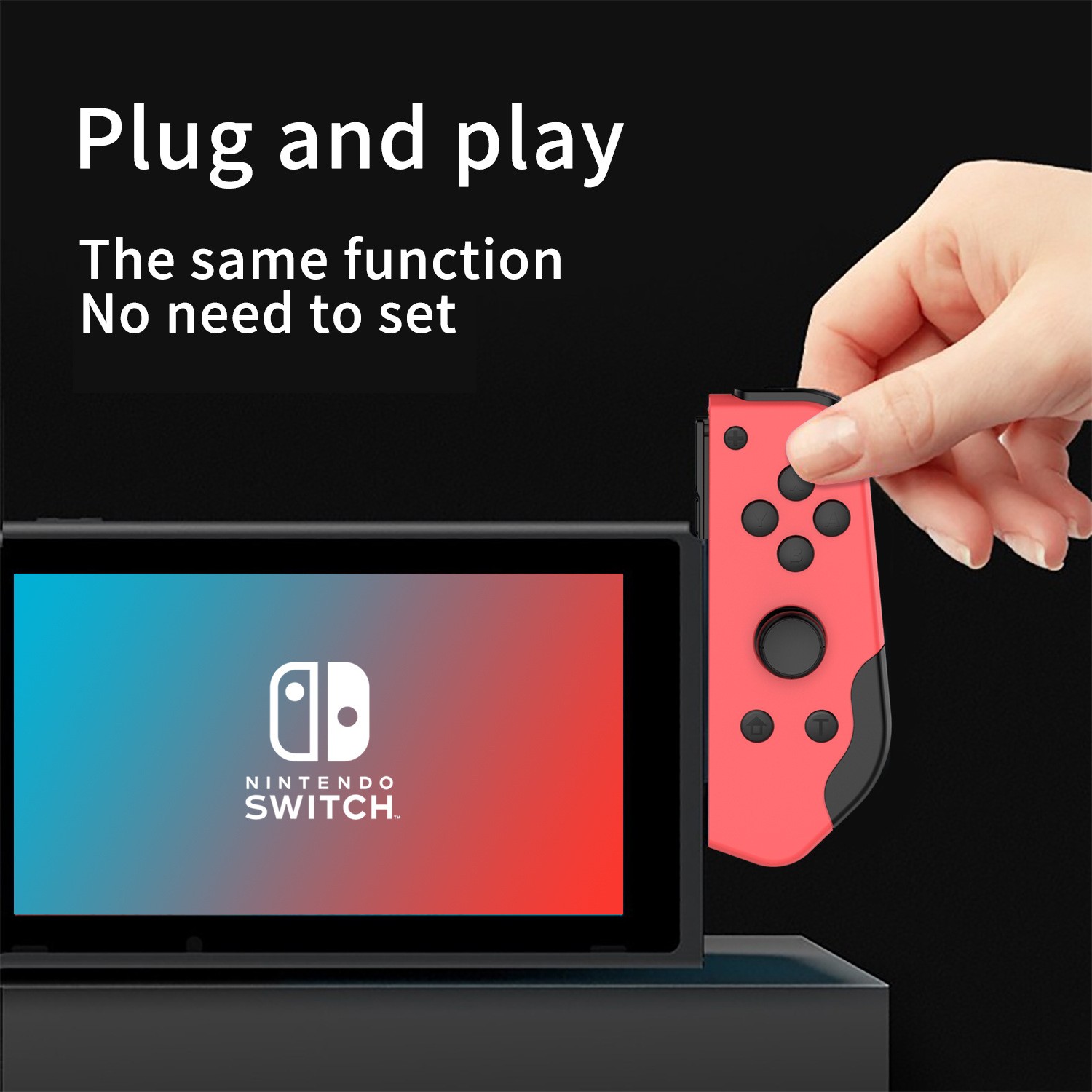JYS private model JOY CON left and right Bluetooth controller with screenshot vibration dual Turbo continuous transmission Switch controller detail image 5