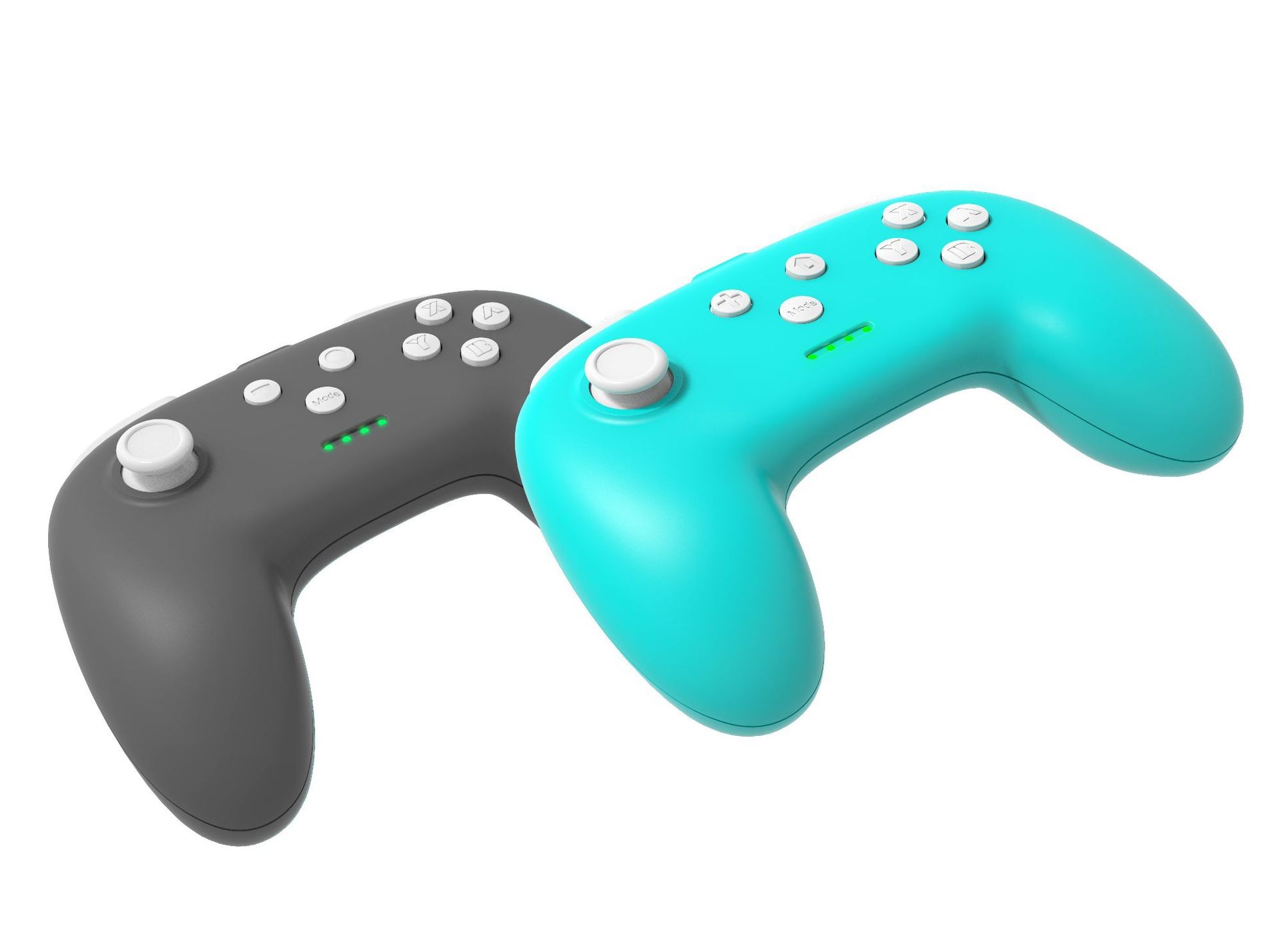 switch pro无线蓝牙游戏手柄NS lite迷你握把手把 双振动喷橡胶油详情图18