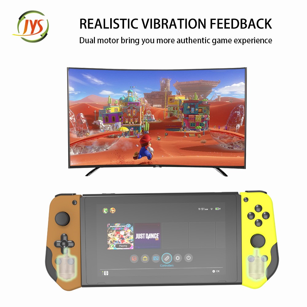 JYS private model JOY CON left and right Bluetooth controller with screenshot vibration dual Turbo continuous transmission Switch controller detail image 17