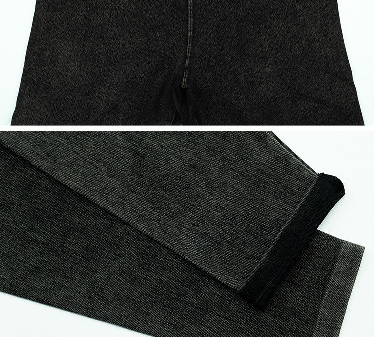 卡卡同款牛仔芭比裤女束腰高腰收腹提臀打底裤外穿紧身瑜伽骑行裤详情图7